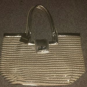 Gold sequin Kelly & Katie tote